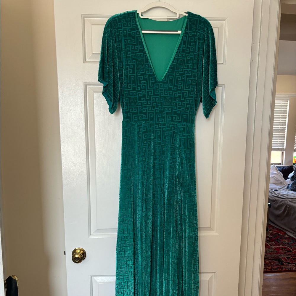 Limited Edition Velvet Maxi Dress Avatar x Blackmilk